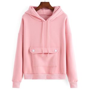 Upgrade Your <b>Wardrobe</b> With Trendy Full Sleeve Length Women's Hoodies, Ideal for Casual Outings and Chilly Weather - Product Image 1