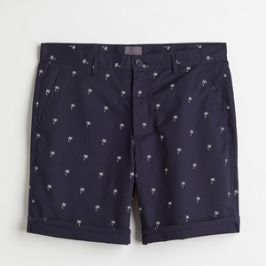 Short en coton côtelé pour homme, nouveau Style, haute qualité, décontracté, avec Logo brodé - Product Image 1