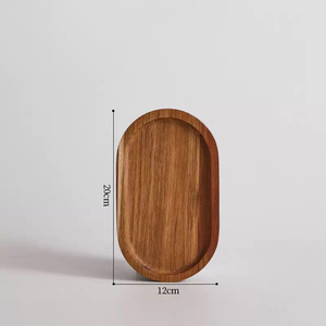 Custom Acacia <strong>Wood</strong> Serving Tray Luxury Steak Dinner <strong>Plate</strong> for Restaurants - Product Image 6
