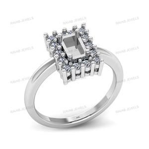 Banda de Plata de Ley 925 de alta calidad, última moda, 3x5mm, anillo de circón CZ, regalo de cumpleaños perfecto, componentes de joyería - Product Image 6