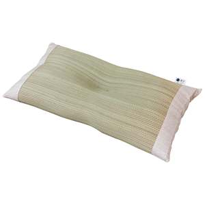 Japanese Igusa <b>Flat</b> <b>Pillow</b> Beige - Product Image 1