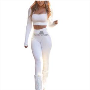 Nuevo diseño de la mejor calidad, conjunto de ropa deportiva para mujer, conjunto de ropa de yoga transpirable para mujer con material de alta calidad - Product Image 3