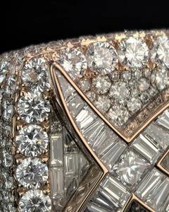 แหวนเพชรมอยส์ซอไนต์เงินสเตอร์ลิง925/แหวนเพชรมอยส์ซอไนต์ฮิปฮอป - Product Image 5