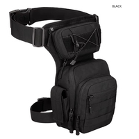 Bolsa Táctica de Pierna Multifuncional Impermeable para Viajes y Actividades al Aire Libre, Riñonera, Bolsa de Cintura MOLLE con Camuflaje