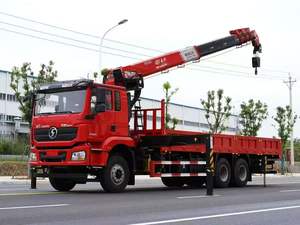 Shaan New M30008* 4 Truckmountedcrane14 Ton16ton 18ton Mobile Hydraulic Boom Crane Truck Remote Control Manipulator di Truk - Product Image 6