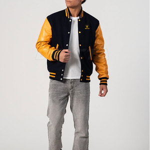 Wholesale Plus Size Men <b>Letterman</b> <b>Jacket</b> For Sale Outdoor Use Stand Collar Men <b>Letterman</b> <b>Jacket</b> - Product Image 6