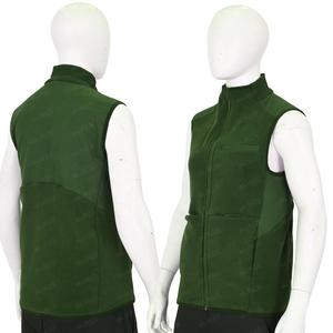 BFW rayonne/Nylon/Spandex femmes fermeture éclair avant tricot gommages vestes gilet sans manches gommage vestes infirmière unisexe solide gommage gilet - Product Image 5