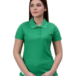 Polo de Golf para Mujer con Cierre, de Alta Calidad, Transpirable, para Verano, Modelo RRI-PS-09, Fabricante Profesional - Product Image 3