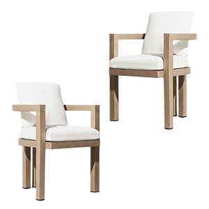 Sofá de jardín para uso en exteriores e interiores, sala de estar sofá para, sofá de tela individual de alta calidad con patas de madera, directo de fábrica - Product Image 3