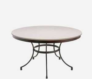 Table centrale ronde moderne en fer fabriquée à la main avec dessus en marbre noir pour salon et salon usine vente en gros - Product Image 2