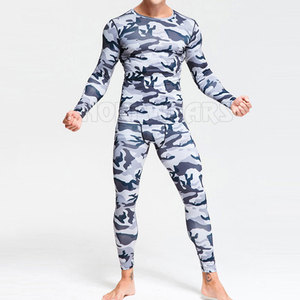 Conjunto de compresión de impresión de camuflaje de alta calidad Conjunto de compresión al por mayor Conjunto de compresión de desgaste de entrenamiento - Product Image 2