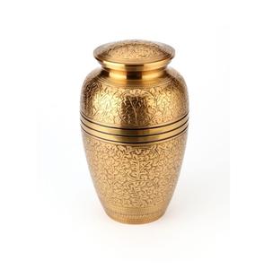 Urne pour adultes en aluminium faite à la main par un fabricant fiable avec un look de design unique, parfaite pour la famille à la recherche de stockage de cendres et de mémorial - Product Image 2