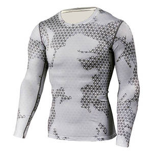 2026 Rash Guard pour homme à manches longues, service OEM, séchage rapide, respirant, en Spandex/Polyester, qualité supérieure, avec conception de logo personnalisée et couleurs - Product Image 3