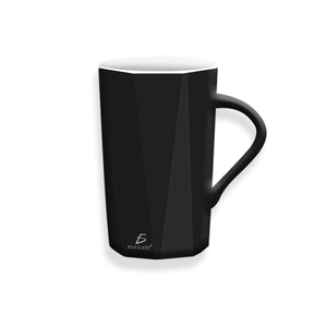 Tazza in Ceramica Moderna ed Elegante da 12oz, Lavabile in Lavastoviglie e Utilizzabile nel Microonde, con Coperchio per Espresso, Capacità 400ml, Ideale per Regali Aziendali - Product Image 4