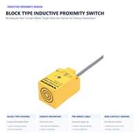 Capteur de proximité inductif TURCK NI15-Q30-AN6X, distance de détection 15 mm, 10-30 V CC pour l'automatisation industrielle