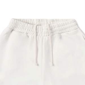 350gsm Cotton Fleece Straight Legging Open Jogger Loose Men Wide Leg Bottom Thick Cotton Y2K Vintage Sweatpants - Product Image 3