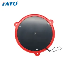 FATO EBL Aluminium basis Elektrische runde Alarm glocke DC 24V 100db Strike Type Electric Bell Haushalt