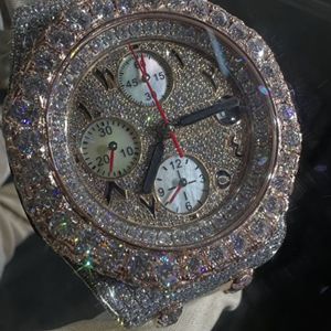 Relojes Iced Out VVS Moissanite | Diseño de esqueleto de lujo | Probador de diamantes al por mayor aprobado - Product Image 1