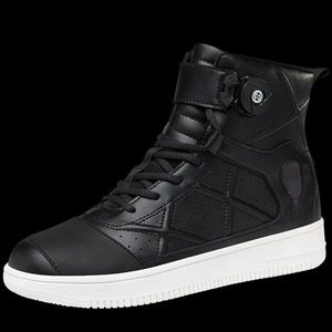 Chaussures de course de moto réfléchissantes pour hommes semelle en caoutchouc bottes anti-chute respirantes pour les cyclistes de route baskets de course décontractées avec changement de vitesse - Product Image 3