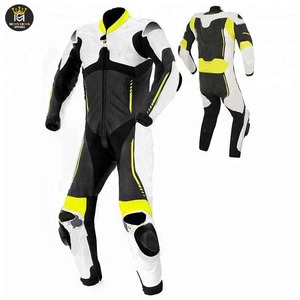 Traje de Motociclismo y Automovilismo de Invierno Personalizado al por Mayor, Hecho de Cuero Genuino de Secado Rápido y Alta Calidad para Hombre - Product Image 3
