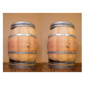 Venta superior, barril de Tequila de vino marrón de 200 litros, mejor precio, tambor de madera de pino hecho a mano, anillo de borde negro, acabado lacado, La Casa Del - Product Image 3