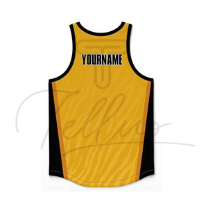 Camiseta de Baloncesto para Hombre de Alta Calidad, Personalizada, de Manga Corta, Secado Rápido, Transpirable, 100% Poliéster - Product Image 2