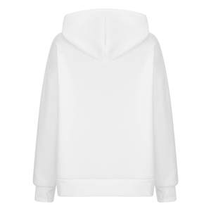 Qualité supérieure personnalisé 500GSM coton polyester pulls à capuche surdimensionnés pour femmes logo imprimé sweats d'hiver à logo OEM sur le devant - Product Image 4