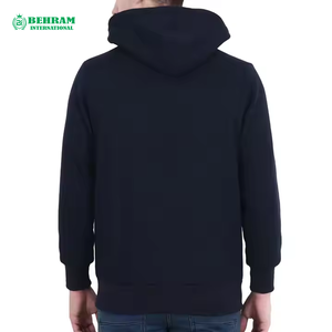Sweat-shirts à capuche zippés 100 % coton, design personnalisé, respirants, séchage rapide, hiver, vente en gros, meilleure qualité, prix abordable, OEM - Product Image 1