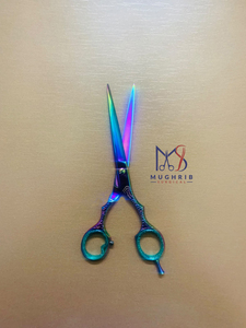 กรรไกรตัดผมมืออาชีพ สแตนเลสเคลือบสีหลากหลาย ดีไซน์คลาสสิคพิเศษ - Product Image 2