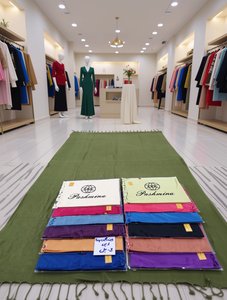 Wholesale Luxury Pashmina Scarf Soft Cashmere Tassels Viscose 70cm*180cm Durable Plain Color Winter Hijab <b>Shawl</b> for <b>Women</b> Arab - Product Image 2