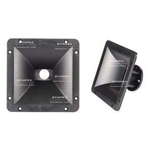 Trompeta de altavoz de 160*160*81mm con garganta de 1 pulgada y accesorio de driver de tweeter de 26mm - Product Image 1