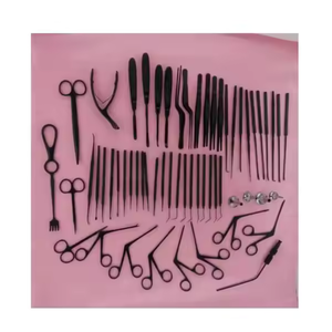 Kit de chirurgie micro-auriculaire pour tympanoplastie, 58 instruments en acier inoxydable de haute qualité, alimentation manuelle, par Surgiright - Product Image 2