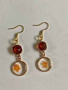 Boucle d'oreille produit de vente chaud pour femmes filles accessoires de mariage fabricant fait à la main bijoux de mode boucles d'oreilles en résine - Product Image 2