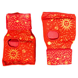 High Quality Half-Finger MMA Kickboxing Boxing <b>Gloves</b> Rubber Gel Padded Inner Mitt Eco-Friendly Fight Training Wrist Support - Product Image 4