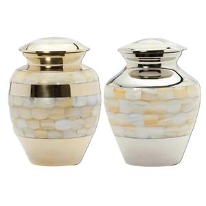 Urna de estilo americano de alta llegada Urna de cremación de latón y metal para cenizas humanas a precio al por mayor Forma de tamaño personalizado - Product Image 5