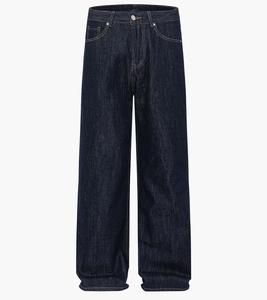 Pantalon baggy en denim lourd avec logo personnalisé Nouvelle mode Automne Décontracté - Product Image 6