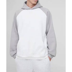 Sweat à capuche mélangé 100% coton pour hommes, nouveau design, sweat à capuche à manches longues pour l'hiver - Product Image 4