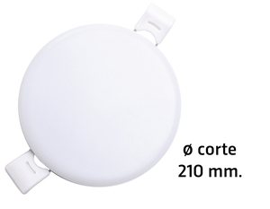 Faretto LED da incasso rotondo senza cornice Selene per sostituzione diretta 24W 3000K diametro foro: 210 mm. (ALG 67021) - Product Image 1