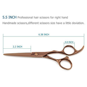 Ciseaux de coupe de cheveux de coiffeur professionnel ciseaux salon de coiffeur ciseaux à bords tranchants à vendre ciseaux de coupe de cheveux professionnels - Product Image 3