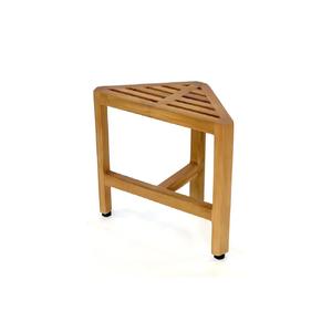 BANCO DE DUCHA DE MADERA DE TECO HECHO EN INDONESIA - Product Image 1