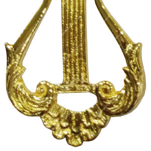 MASONIC REGALIA GILT JEWEL FOR OFFICER COLLAR OF MISRAIM RITE <b>MUSIC</b> MASTER - Product Image 3