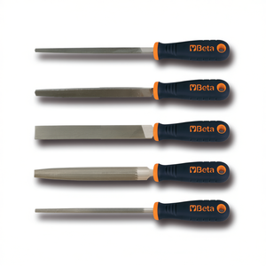 Limas planas de medio corte con mango para raspado y limado - Product Image 2