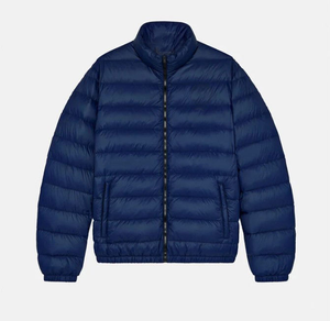 Veste en coton pour homme, col montant court, tendance automne-hiver, nouvelle collection, logo personnalisé OEM - Product Image 1