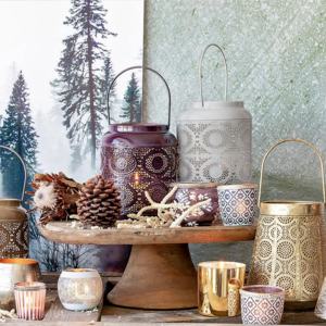 Portavelas Votivo Marroquí de Alta Calidad 2025 en Color Único para Decoración Navideña, de Pascua, Festiva, del Hogar y para Eventos - Product Image 6