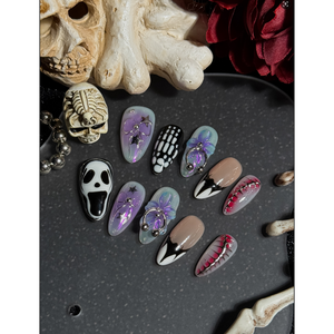Screaming Beauty Press on Nail Art agrega un visual impresionante a tus dedos - Product Image 2
