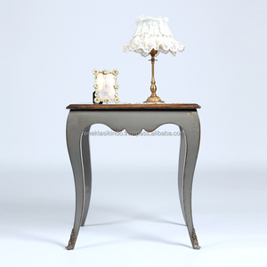 Mesa de Centro para Sala de Estar Serie 7306 Hecha de Madera de Caoba de Alta Calidad, Medidas 55x55x60 cm - Product Image 6