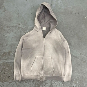 New <b>Men's</b> 100% Cotton Custom Logo Embroidered Half Zip Drop Shoulder Fleece Hoodie Regular Fit <b>Pullover</b> Heavyweight - Product Image 3