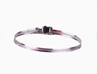 Collier de serrage rapide pour tuyau de ventilation à installation rapide