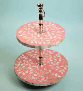 Soporte de lujo para pastel y dulces de nácar para boda y decoración del hogar herramientas para pasteles - Product Image 3