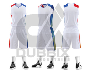 Maillot de basket-ball réversible personnalisable 100% polyester pour hommes et femmes, vêtements de sport respirants personnalisés, vêtements de basket-ball - Product Image 6